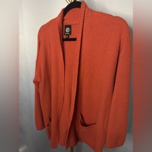 Bobeau Tessa Two Pocket Cardigan (L)